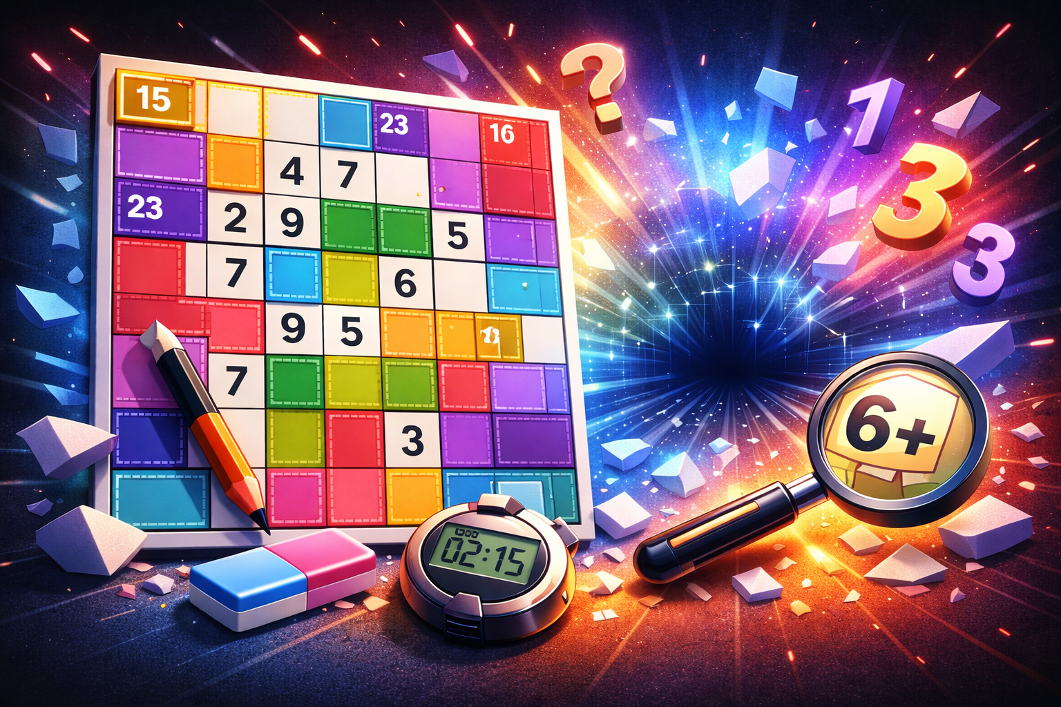 Challenges quotidiens de logique sur Enigmatron